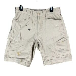 The North Face Mens S Cargo Hiking Shorts Stain Distressed Work‎ Outdoor Trail